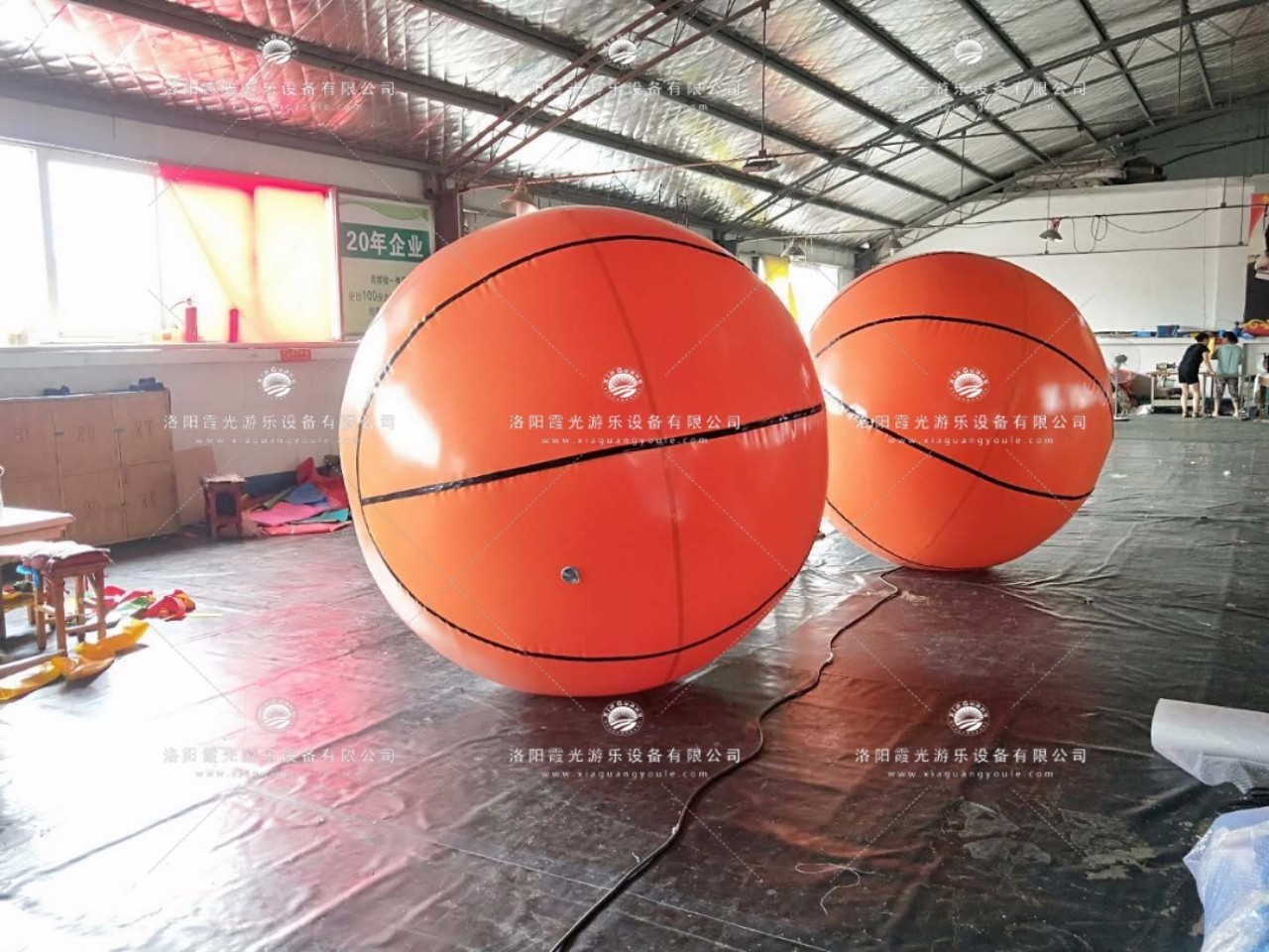 镇江篮球趣味活动气模